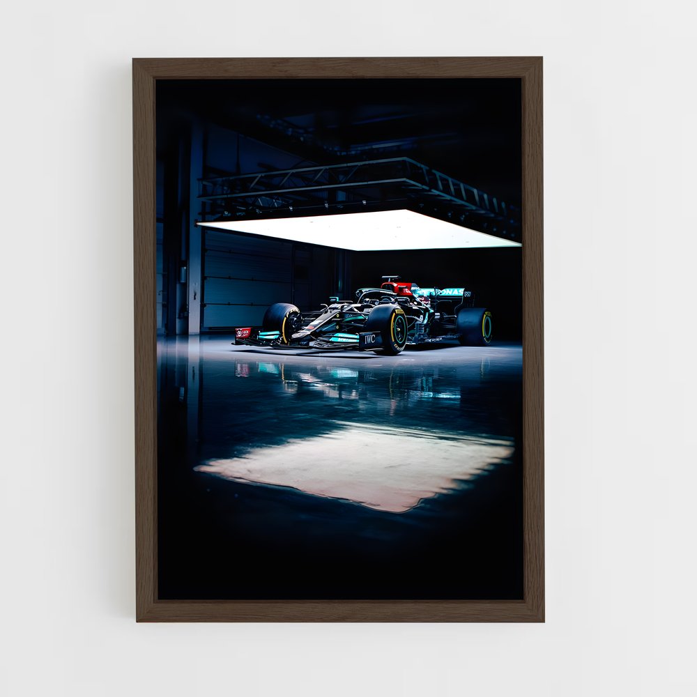 Poster Garage de la Vitesse – affiche Voitures de Formule 1 (vue 5)